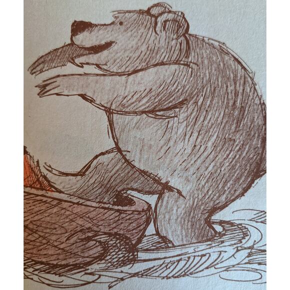 Vintage 1960s Red Fox and His Canoe By Nathaniel Benchley Scholastic Childrens - Picture 6 of 12